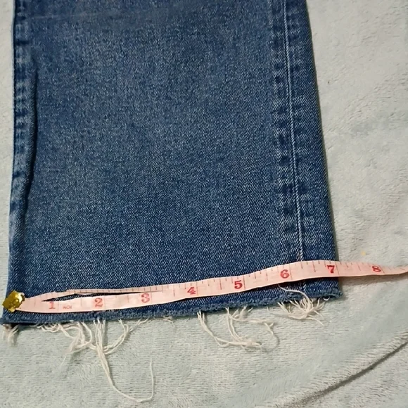 J. Crew Women's Straight Leg Blue Jeans - Picture 6 of 8